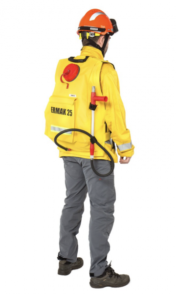 Lestech Ermak Löschrucksack 20 l Waldbrand Brandbekämpfung Feuerwehr Wassertank